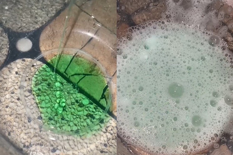Tanpa cairan pemutih, wanita ini punya cara jitu hilangkan kerak pintu kamar mandi pakai 2 bahan dapur
