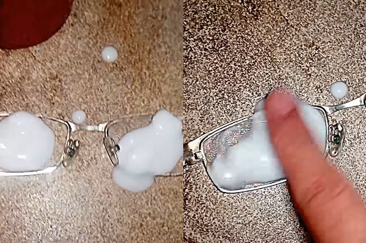 Bukan pakai alkohol, ini trik bersihkan kacamata dekil jadi kinclong lagi cuma tambah 1 bahan dapur