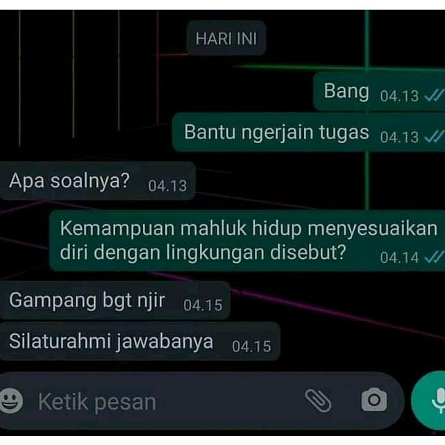 minta bantuan ini responnya bikin geleng © Instagram