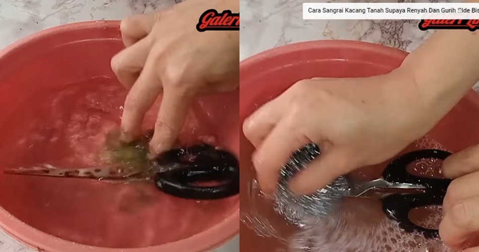 Tanpa direndam cuka, ini trik atasi gunting karatan dan tumpul jadi tajam lagi ditambah 1 bahan dapur