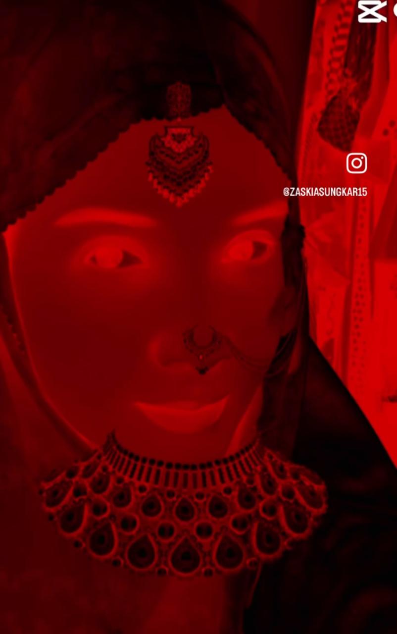 potret zaskia sungkar ikuti tren makeup asoka © instagram