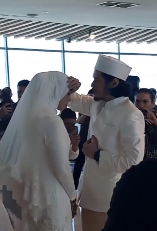 Momen pernikahan Virzha dengan wanita keturunan Arab © 2024 brilio.net