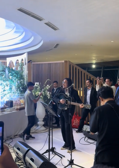 Momen pernikahan Virzha dengan wanita keturunan Arab © 2024 brilio.net