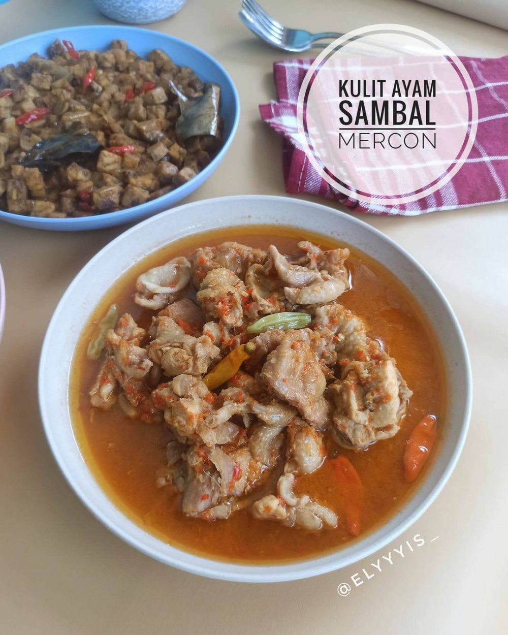 13 Resep tumis kulit ayam paling praktis, gurih, sedap, dan antiamis