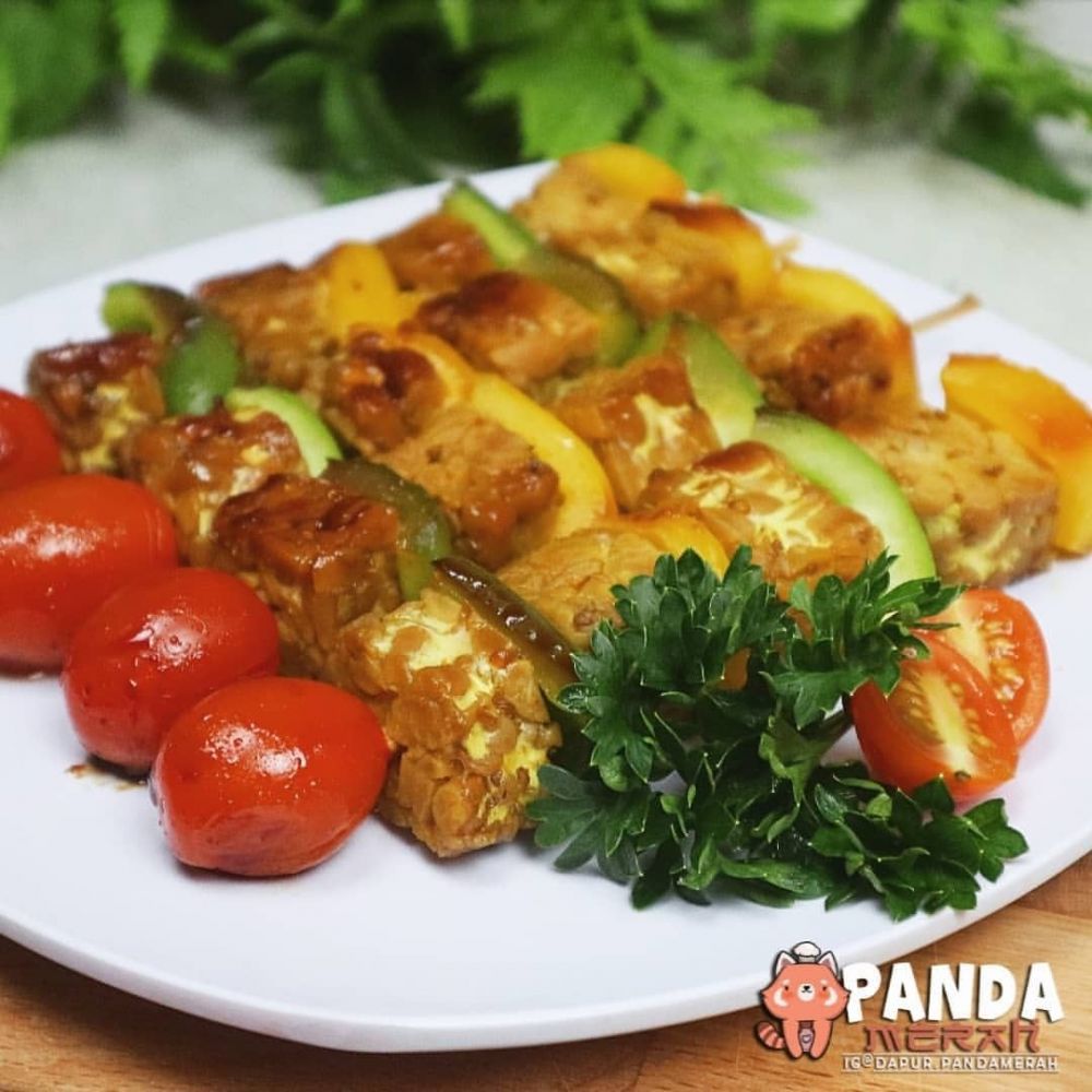 13 Resep sate tempe berbagai bumbu, lezat, ekonomis, dan gampang dibuat