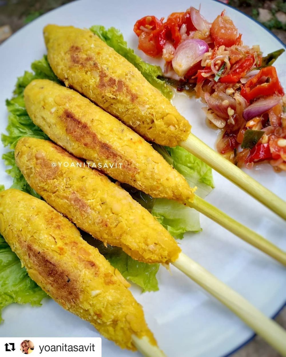 13 Resep sate tempe berbagai bumbu, lezat, ekonomis, dan gampang dibuat