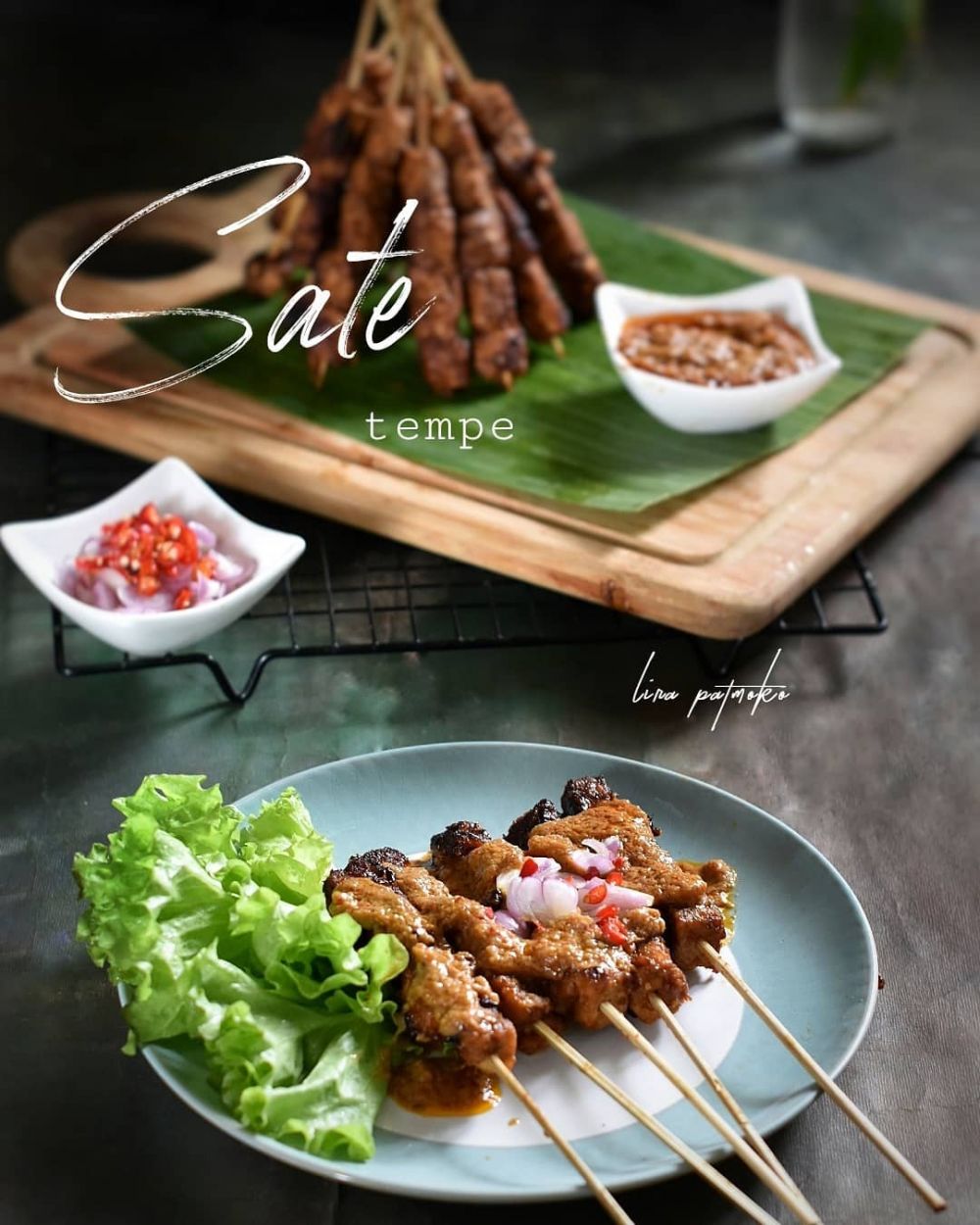 13 Resep sate tempe berbagai bumbu, lezat, ekonomis, dan gampang dibuat