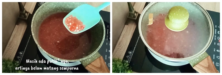 Cuma 10 menit, begini cara merebus sagu mutiara hemat gas agar matang merata dan tidak lengket