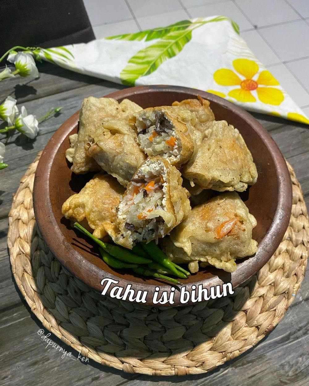 13 Resep tahu isi bihun ala pedagang gorengan, praktis, gurih, dan bikin nagih