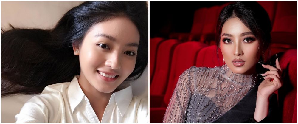 natasha wilona pakai dan tanpa makeup © berbagai sumber