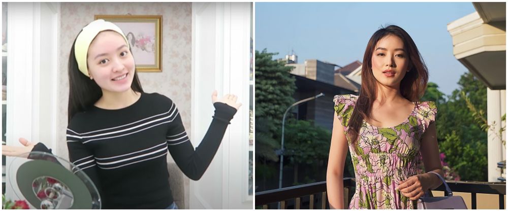 natasha wilona pakai dan tanpa makeup © berbagai sumber