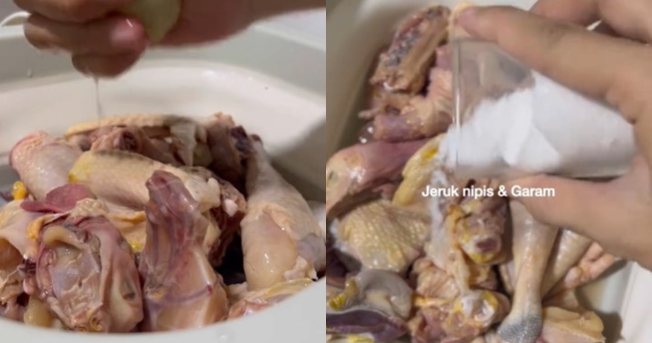 Tanpa dibaluri cuka, ini trik hilangkan bau amis pada ayam kampung cuma pakai 2 bahan dapur