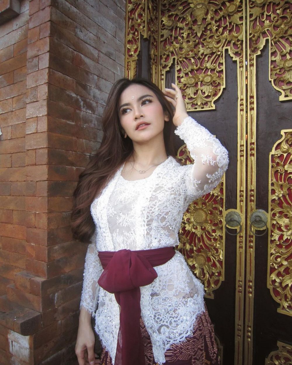 pesona mahalini raharja pakai kebaya © berbagai sumber pesona mahalini raharja pakai kebaya © berbagai sumber