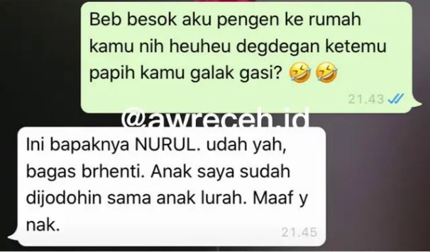 Chat lucu punya niat melamar responsnya nyelekit Berbagai sumber