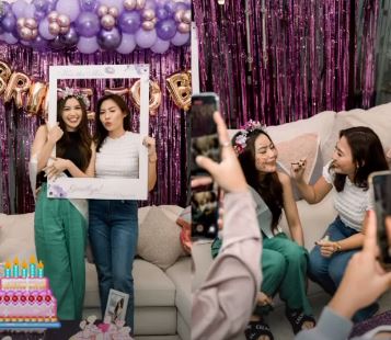 bridal shower Mahalini © 2024 Instagram