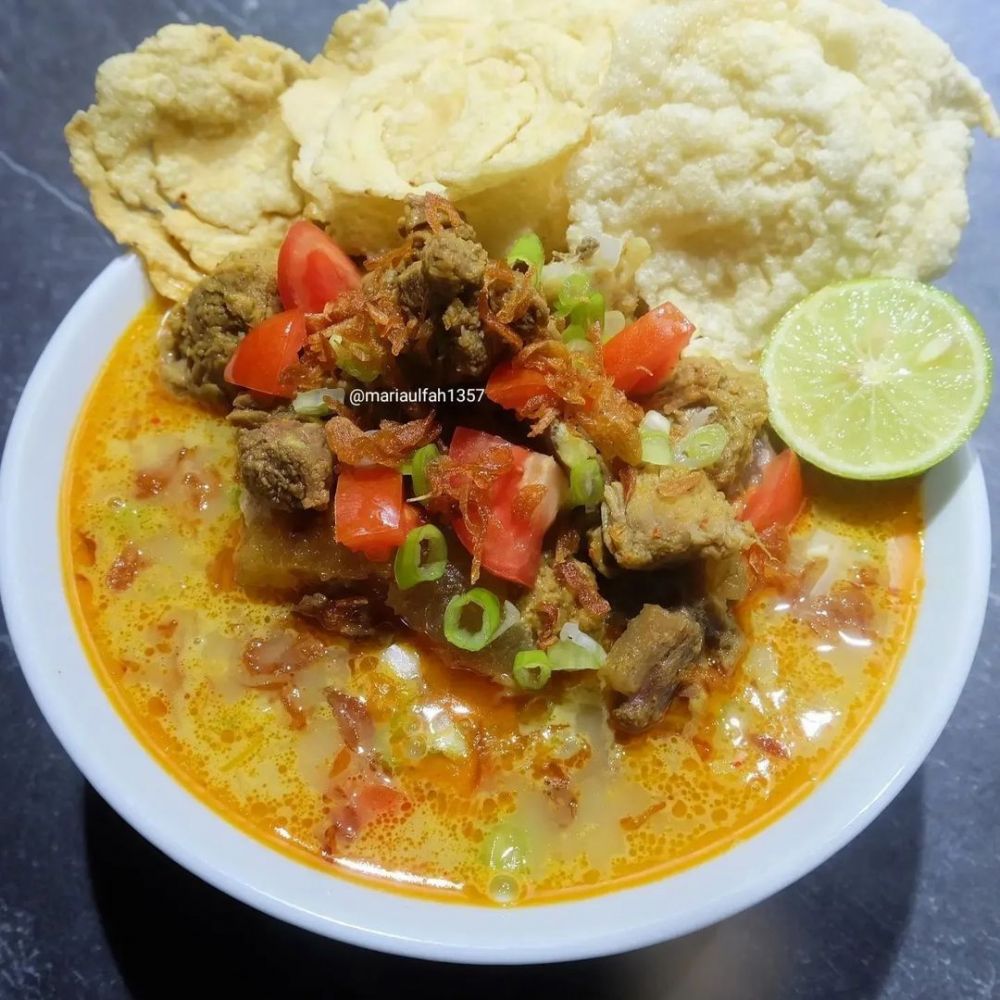 11 Resep olahan iga sapi kuah santan, sedap, empuk, dan menggugah selera