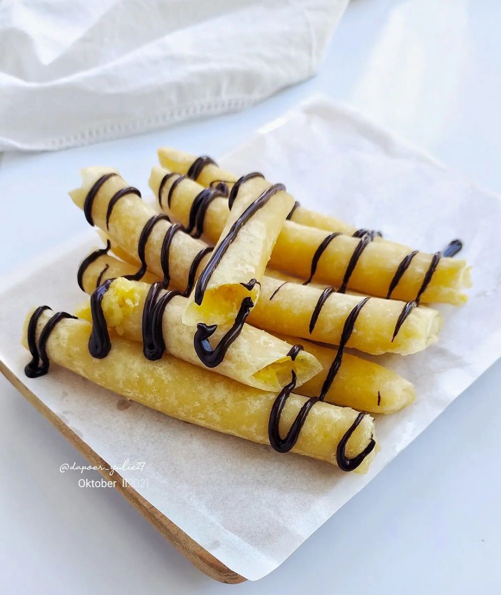 11 Resep olahan kulit lumpia jadi camilan manis, enak, praktis, dan mudah dibuat
