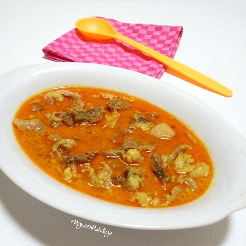 11 Resep olahan daging sapi kuah santan, gurih, lezat, dan menggugah selera