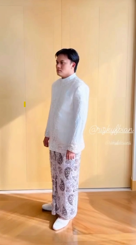 momen akad nikah Rizky febian dan Mahalini © 2024 Instagram