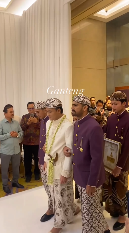 momen akad nikah Rizky febian dan Mahalini © 2024 Instagram