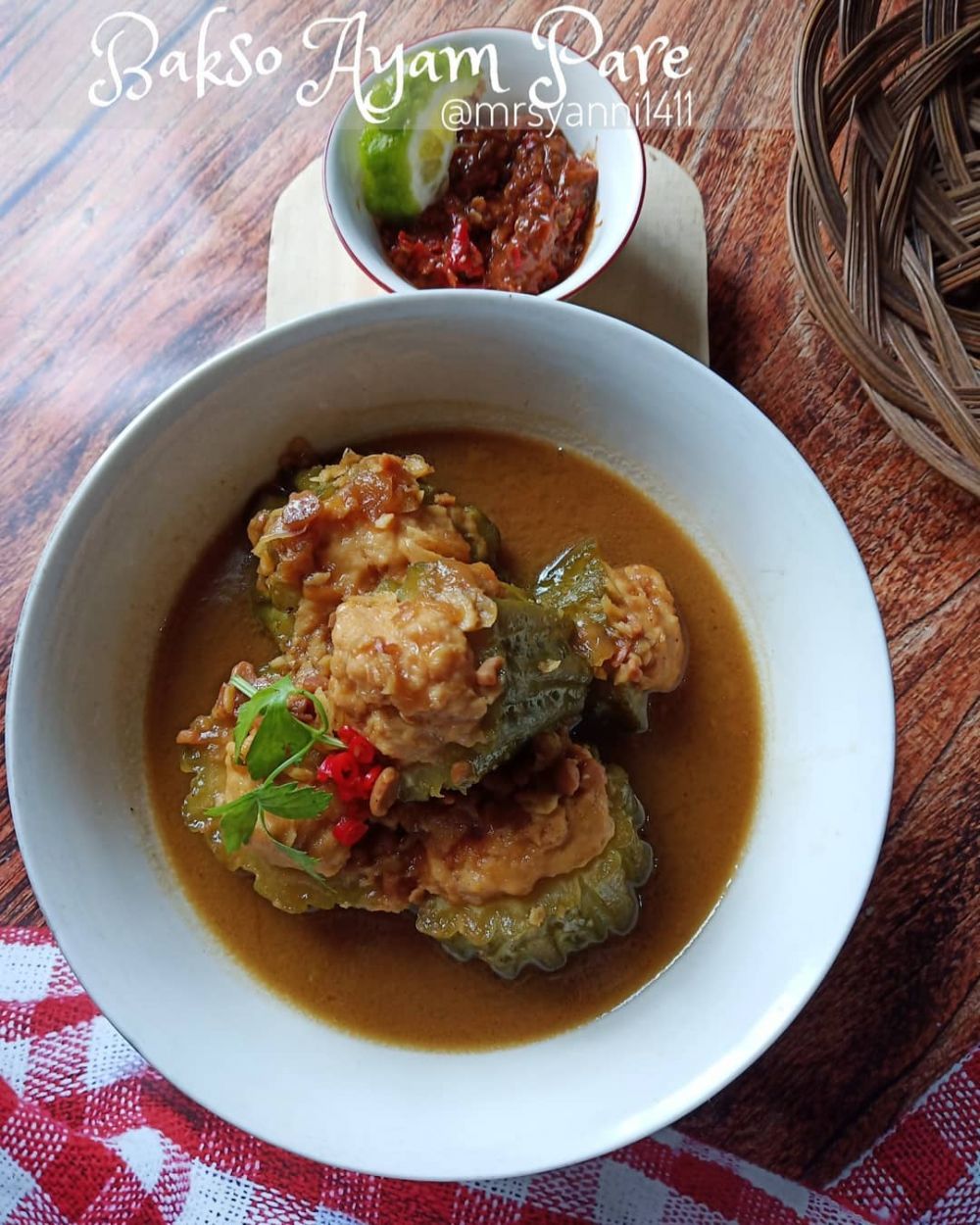 11 Resep olahan pare berkuah segar, praktis, enak, dan tak pahit