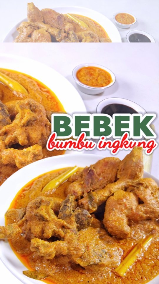 11 Resep bebek masak santan, gurih, mudah dibuat, dan bikin nagih