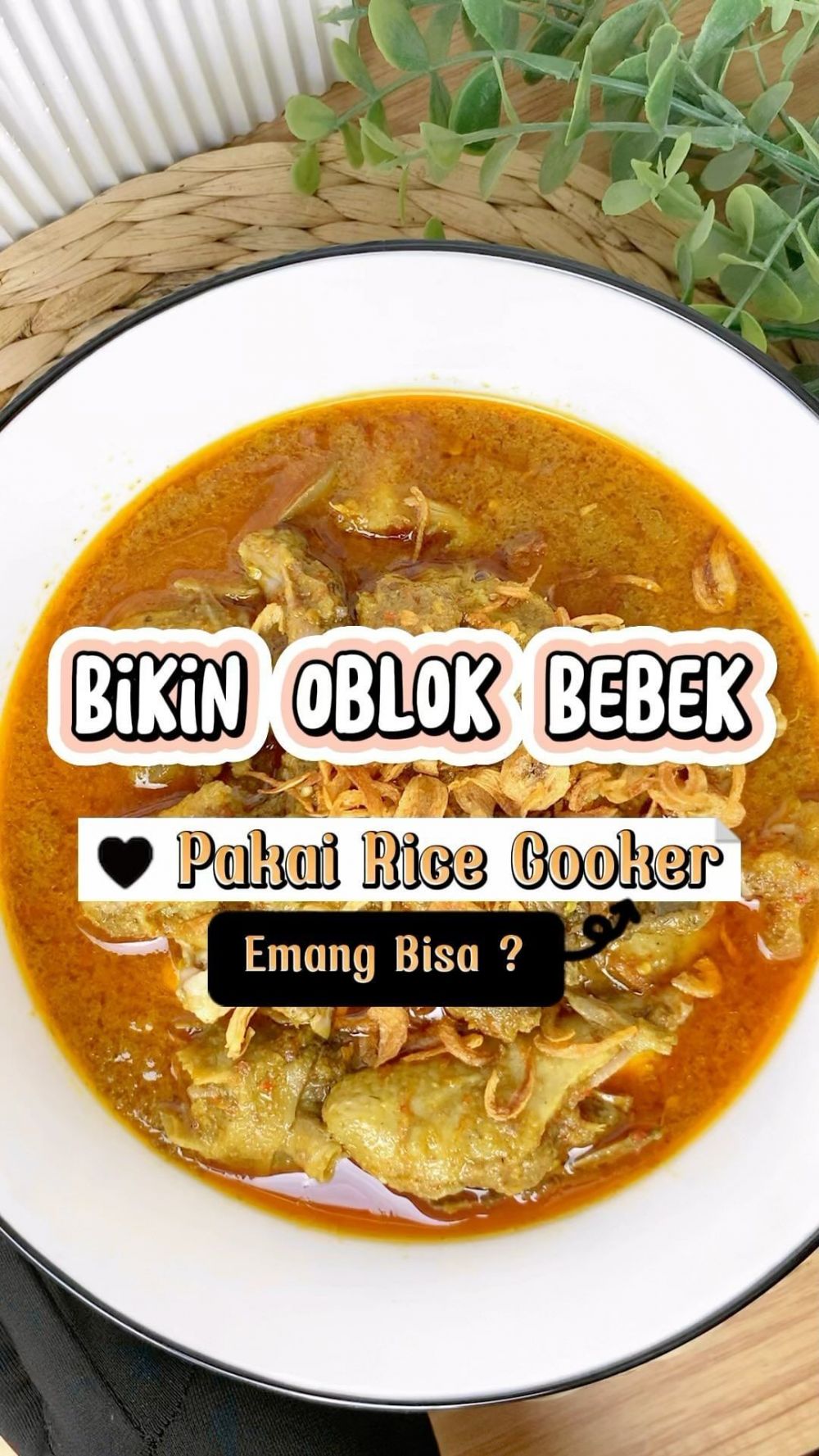 11 Resep bebek masak santan, gurih, mudah dibuat, dan bikin nagih