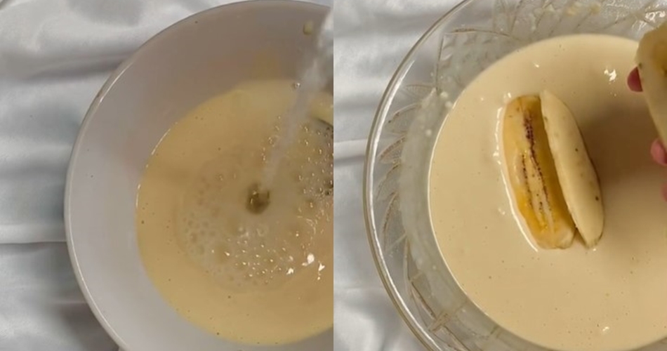 Tak diberi baking powder, ini trik agar pisang goreng keriting dan awet renyah ditambah 1 bahan dapur