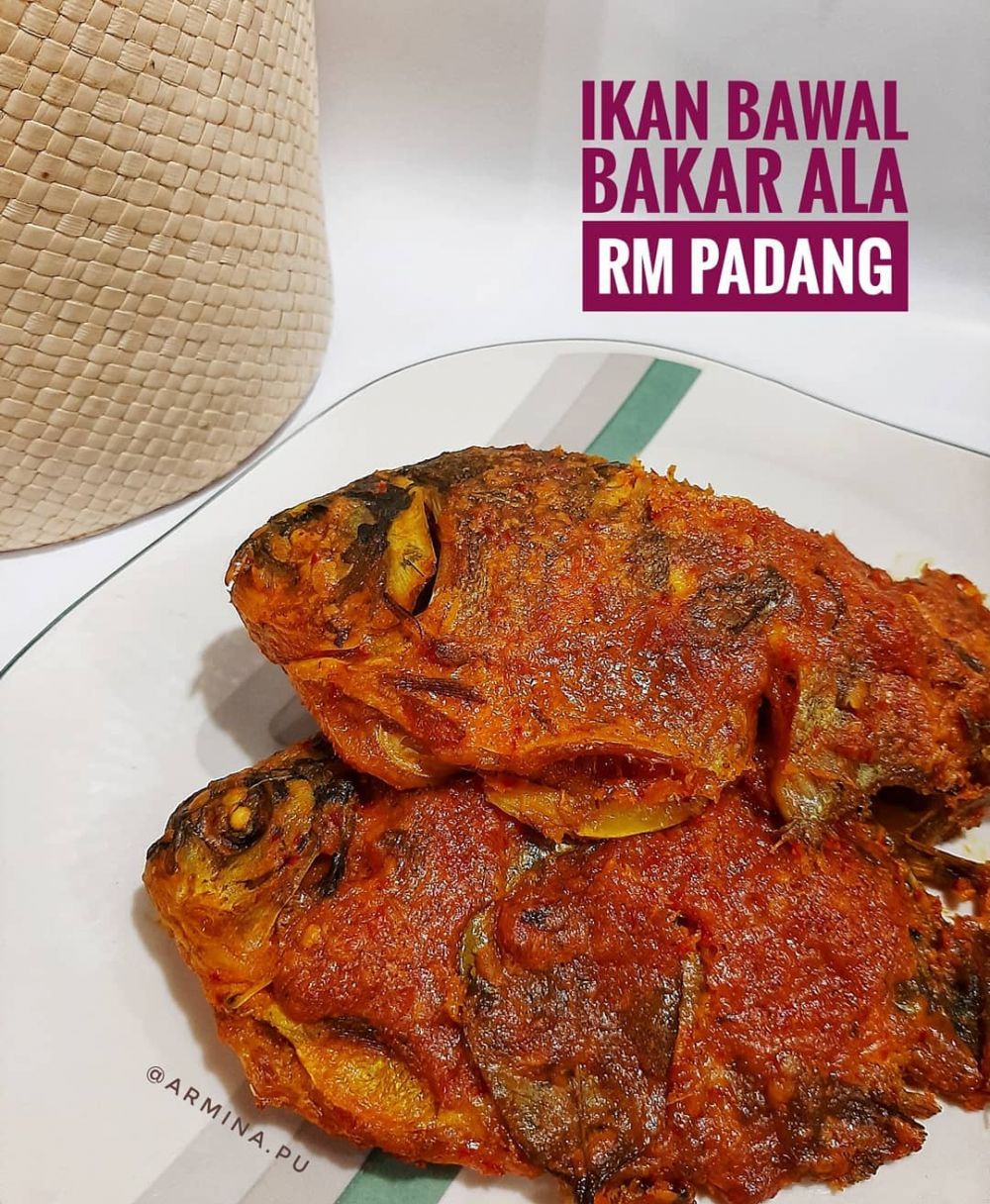 13 Resep ikan bawal bakar, enak, gampang dibuat, dan sederhana