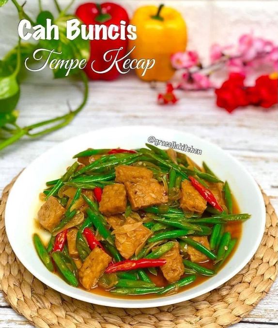 13 Resep tumis buncis tempe sederhana ala rumahan, nikmat, sehat, dan bikin nagih
