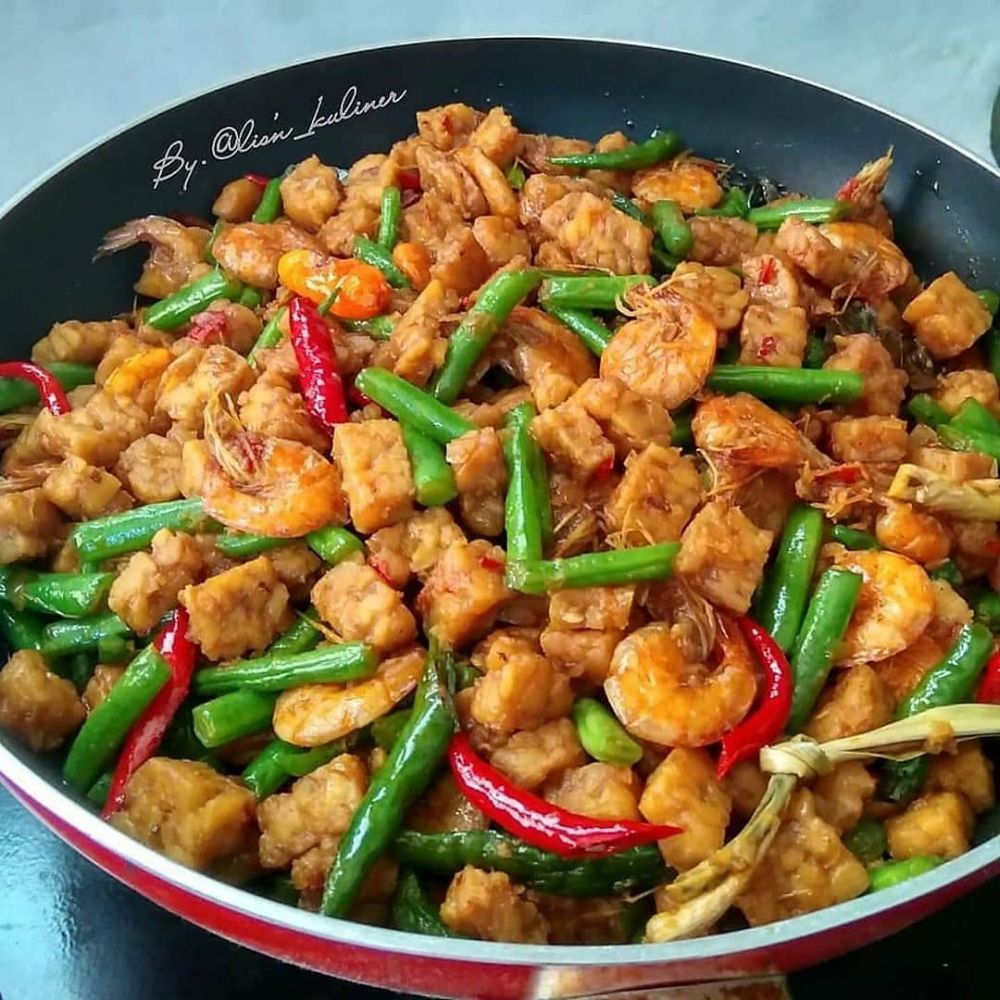 13 Resep tumis buncis tempe sederhana ala rumahan, nikmat, sehat, dan bikin nagih