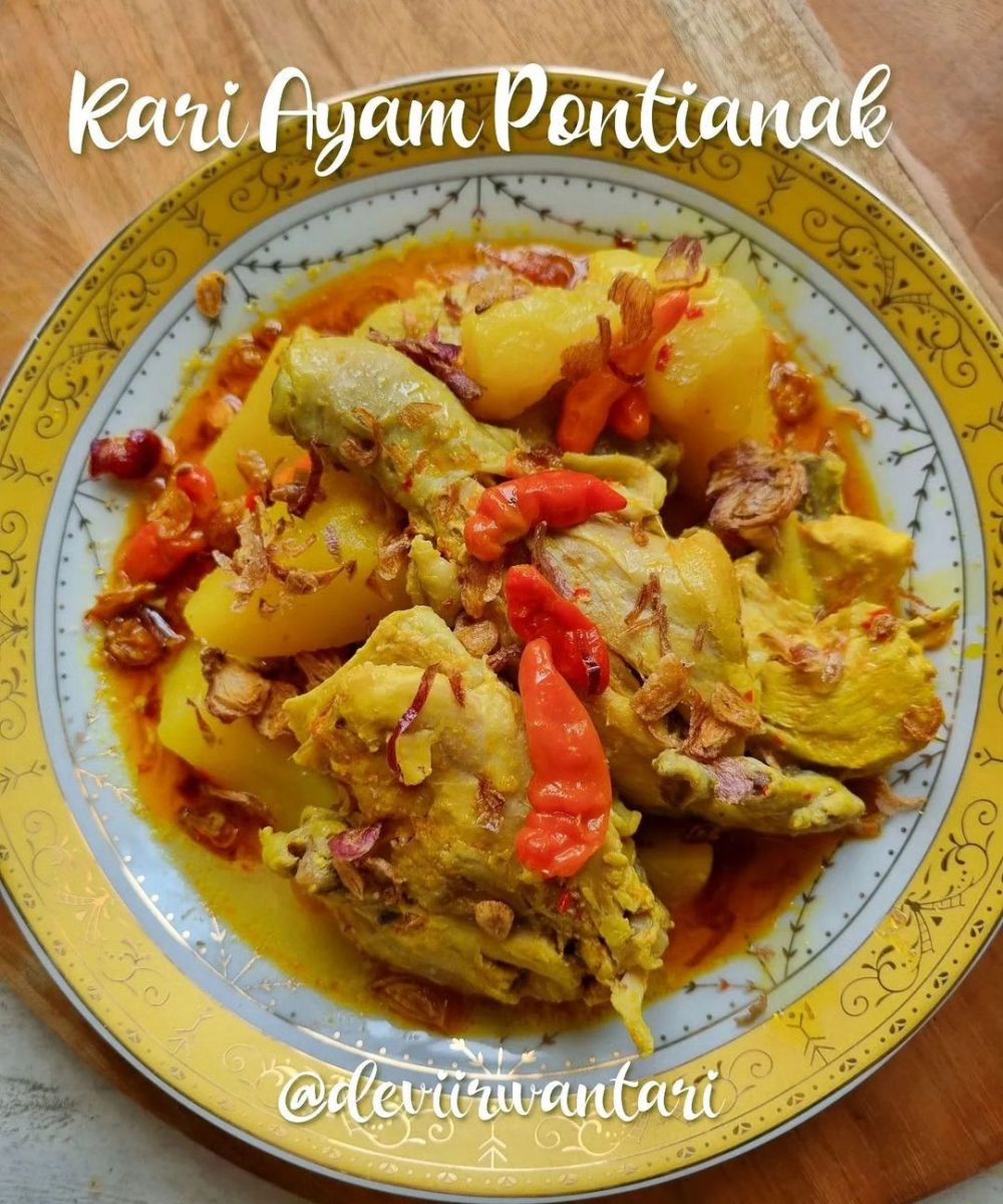 13 Resep olahan ayam kuah santan, gurih, praktis, dan bikin nagih