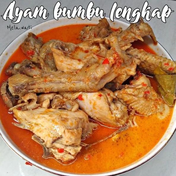 13 Resep olahan ayam kuah santan, gurih, praktis, dan bikin nagih