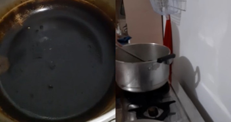 Tanpa ditaburi baking soda, cara emak-emak usir noda gosong dasar panci ini cukup tambah 1 bahan dapur