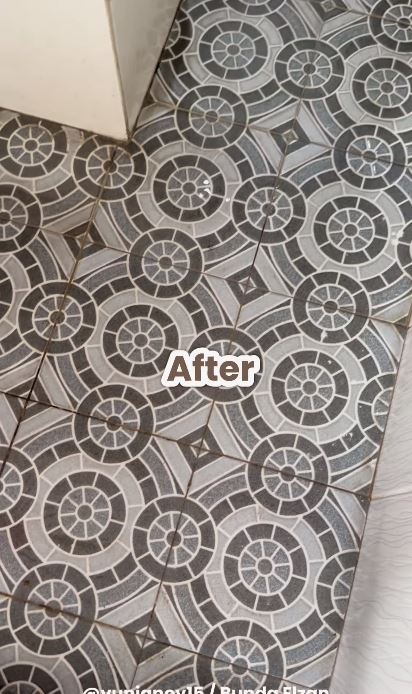 Cukup 15 menit, ini trik bersihkan kerak dan karat di lantai kamar mandi pakai 2 bahan dapur