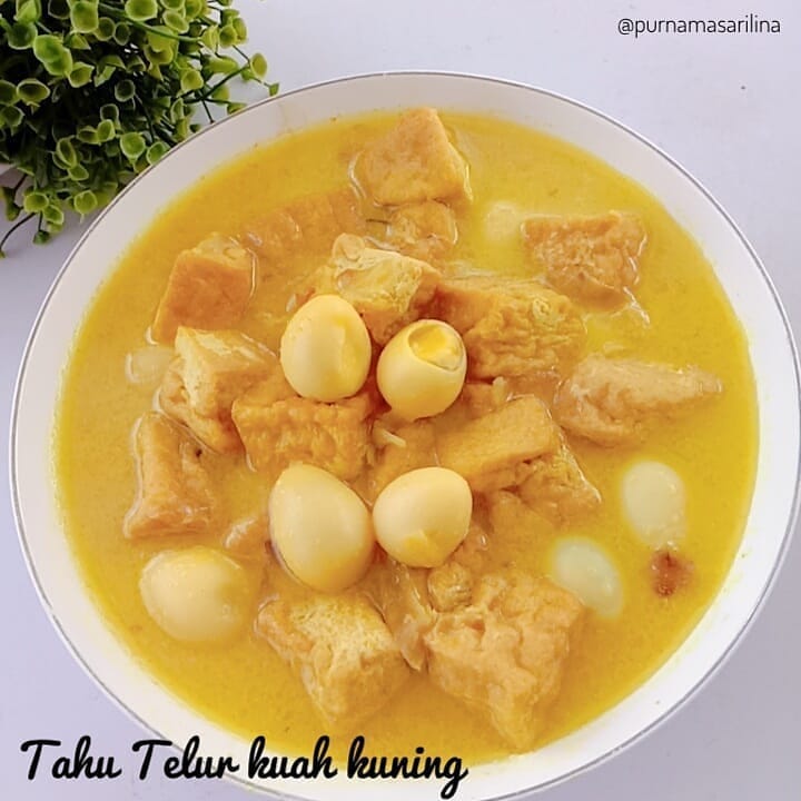 11 Resep tahu kuah kuning paling sedap, segar, mudah dibuat, dan gurihnya bikin nagih