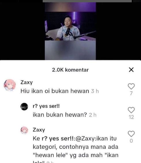 Jawaban warganet di kolom komentar Instagram Instagram