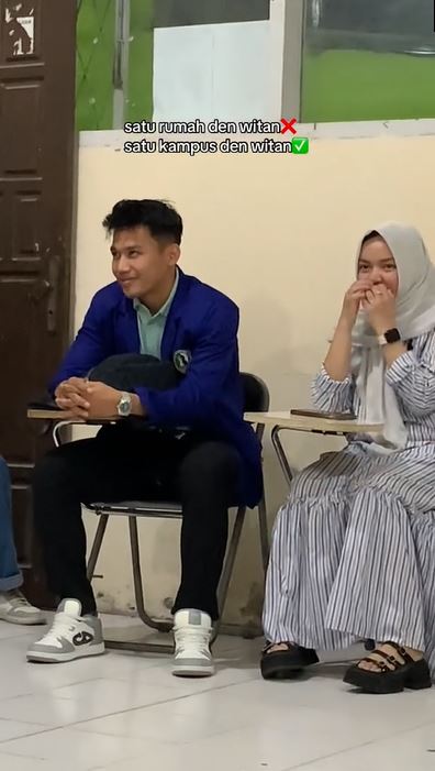 momen kocak Witan Sulaeman telat masuk kelas TikTok