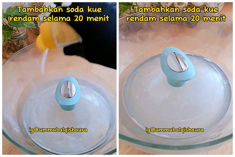 Bukan digosok sabun cuci piring, ini trik hilangkan jamur di tutup panci kaca pakai 2 bahan sederhana