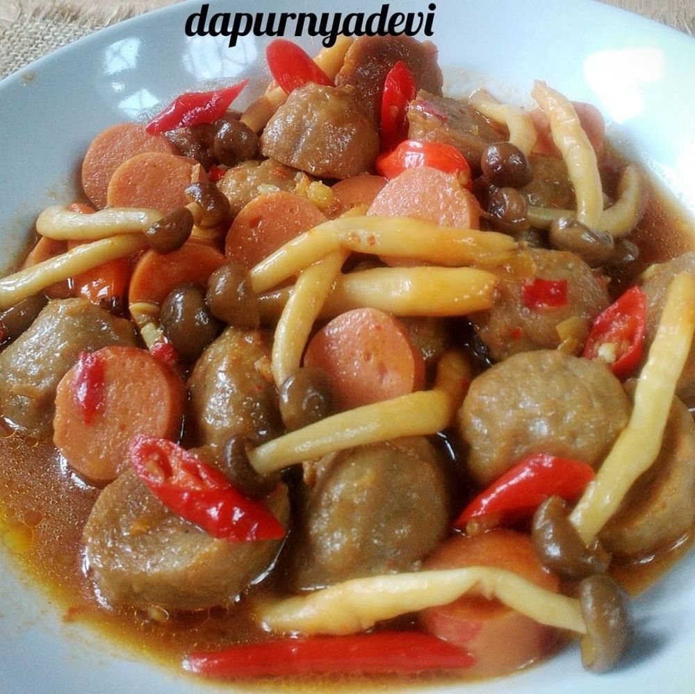13 Resep olahan sosis dan bakso aneka bumbu, praktis dibuat dan cocok buat lauk makan