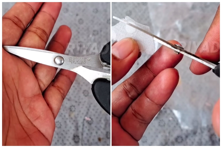 Modal Rp 3.000, begini cara menajamkan gunting lama yang sudah tumpul cuma tambah 1 bahan dapur