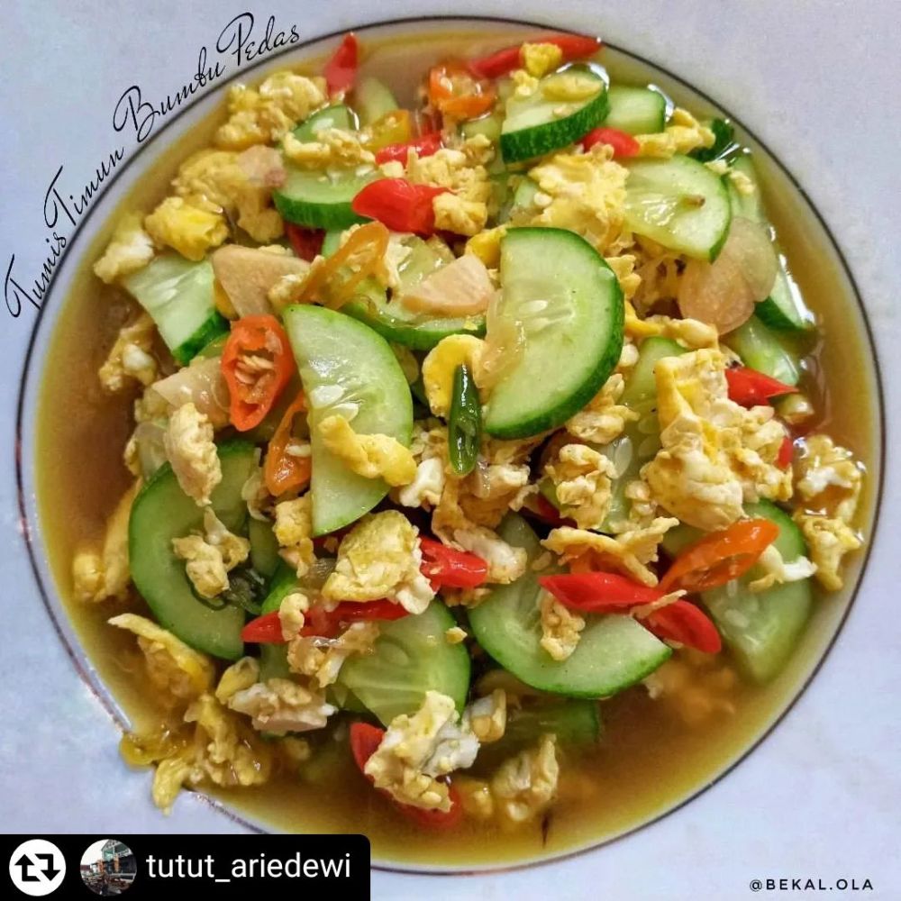 11 Resep olahan timun untuk lauk, sehat, enak, dan mudah dibuat