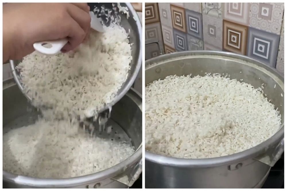 Tanpa metode siram, ini trik menanak nasi di panci agar matang sempurna dalam waktu 30 menit