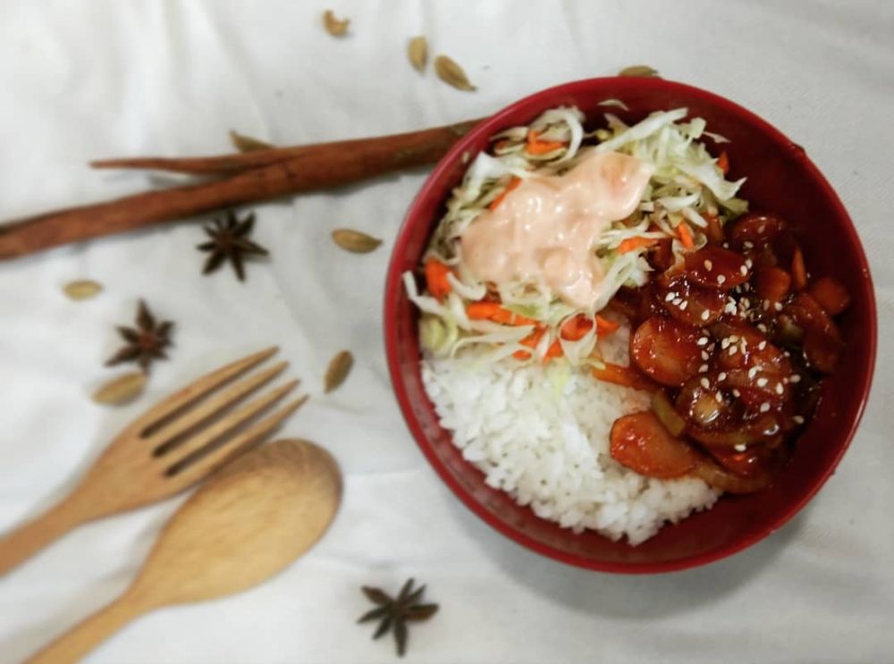 11 Resep rice bowl enak, praktis, menggugah selera, dan cocok untuk ide jualan