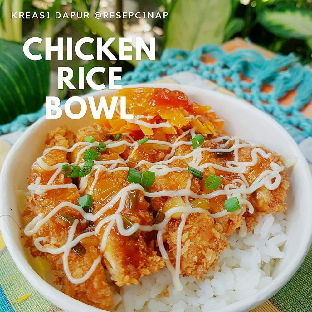 11 Resep rice bowl enak, praktis, menggugah selera, dan cocok untuk ide jualan