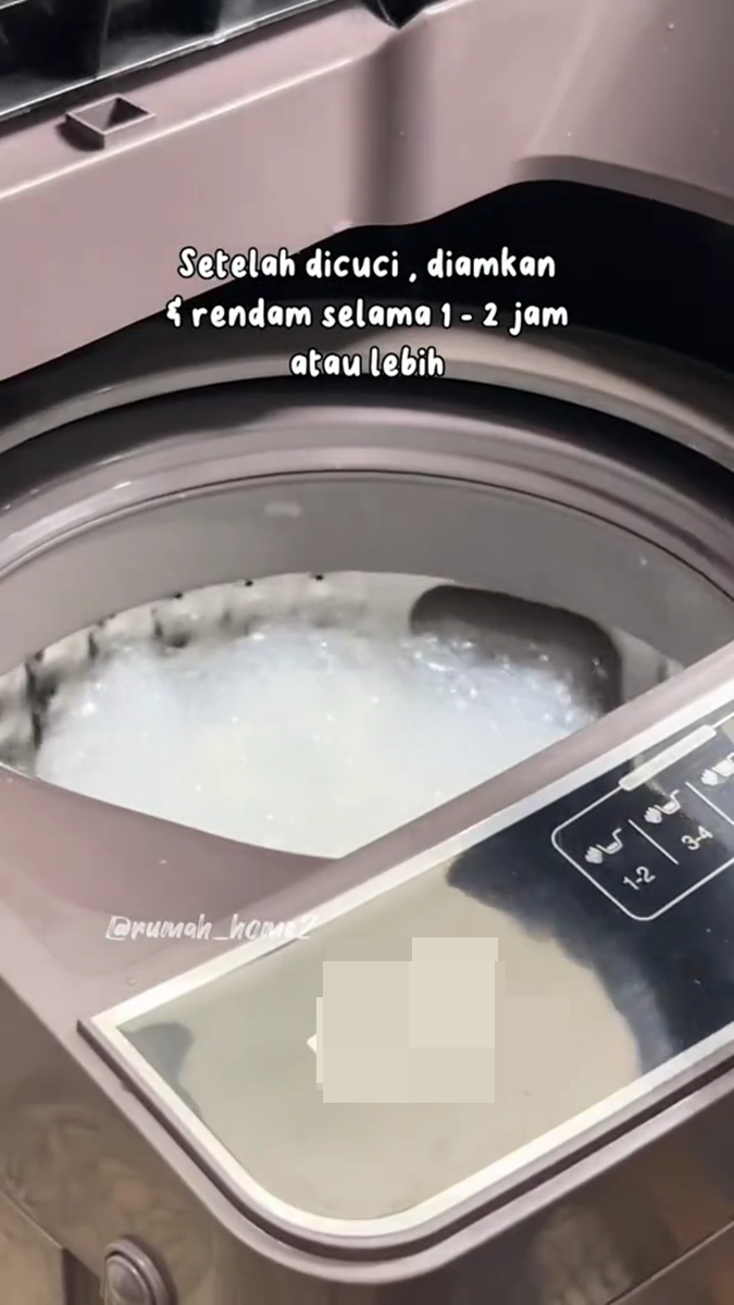 Tak perlu dibongkar, cara wanita bersihkan mesin cuci ini ampuh jadi kinclong tambah 1 bahan dapur