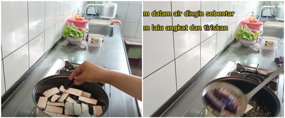 Bukan direndam cuka, ini trik memasak terong ungu agar cerah tak kehitaman andalkan 1 bahan dapur