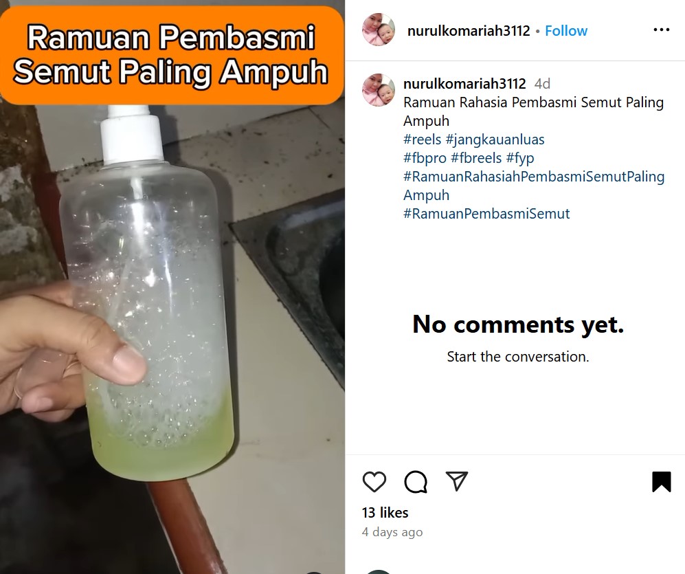 Bukan pakai lada, ini cara bikin cairan pembasmi semut alami dan ampuh cuma dengan 3 bahan dapur