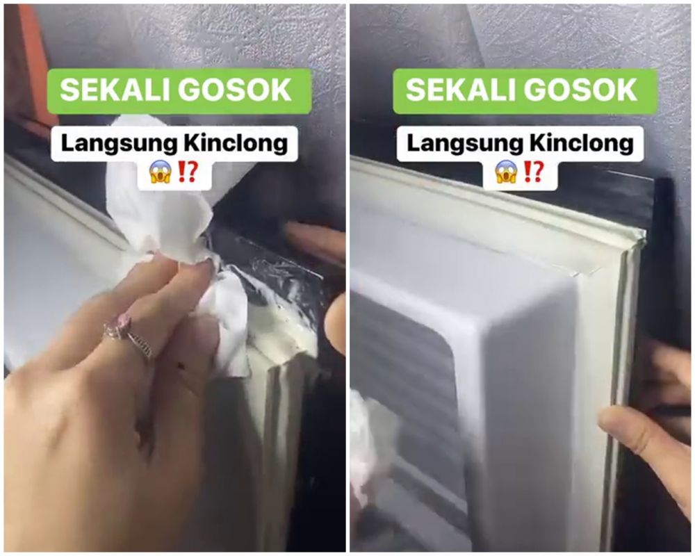 Bukan sabun cuci piring, ini cara bersihkan karet pintu kulkas menguning dan jamuran agar rapat lagi