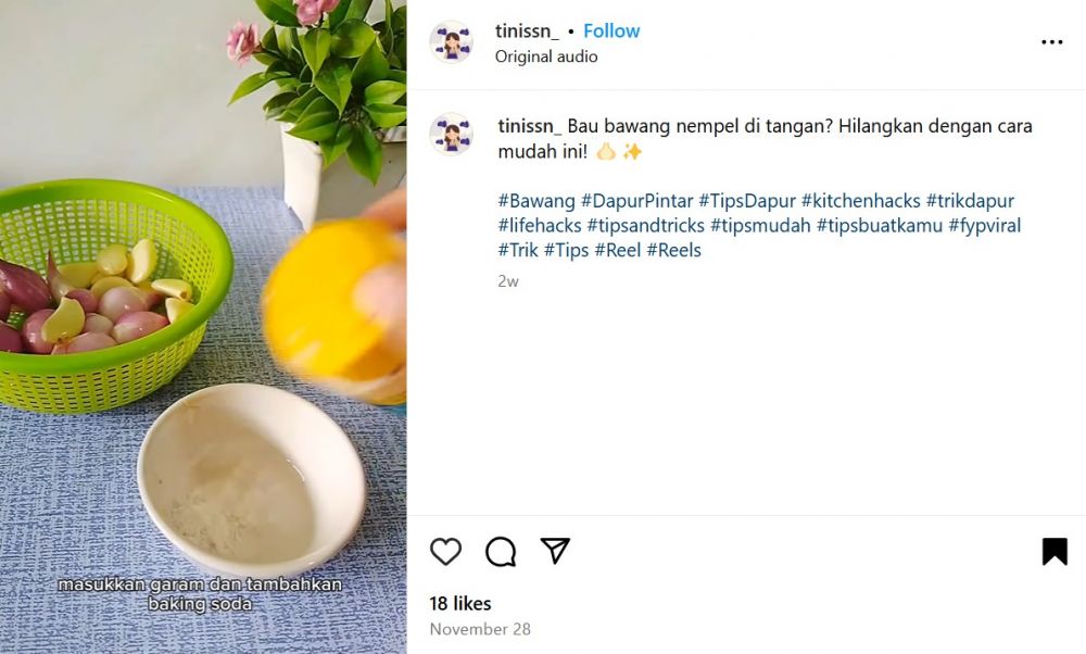 Bukan pakai sabun, begini trik efisien hilangkan bau bawang di tangan cuma dengan 2 bahan dapur